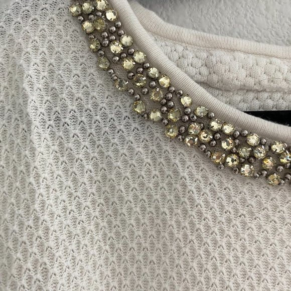 Hinge Crystal Embroidered Sweater - Picture 3 of 7